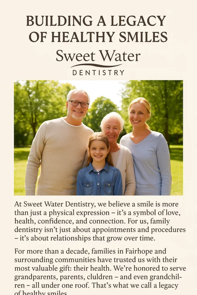 Building a legacy of healthy smiles