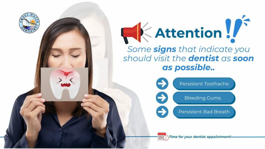 signs you need to visit a dentist
