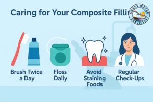 caring for composite fillings
