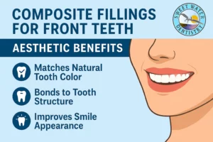 composite fillings for front teeth
