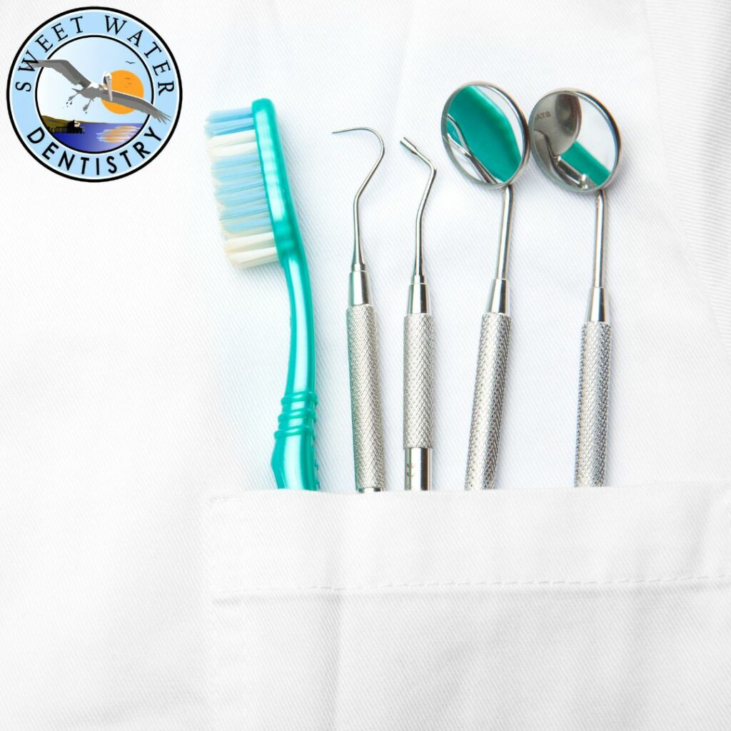 Sweet Water smile - abscess