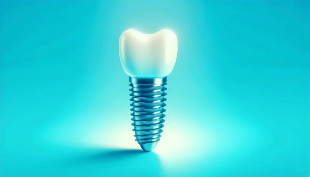 Sweet Water smile - dental implant